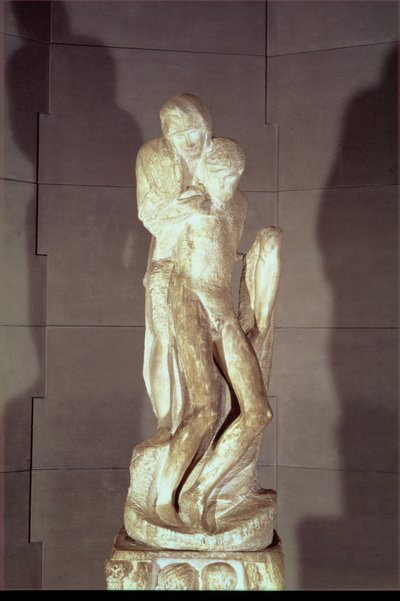 Pietà Rondanini, 1564 (marbre) - Michelangelo Buonarroti